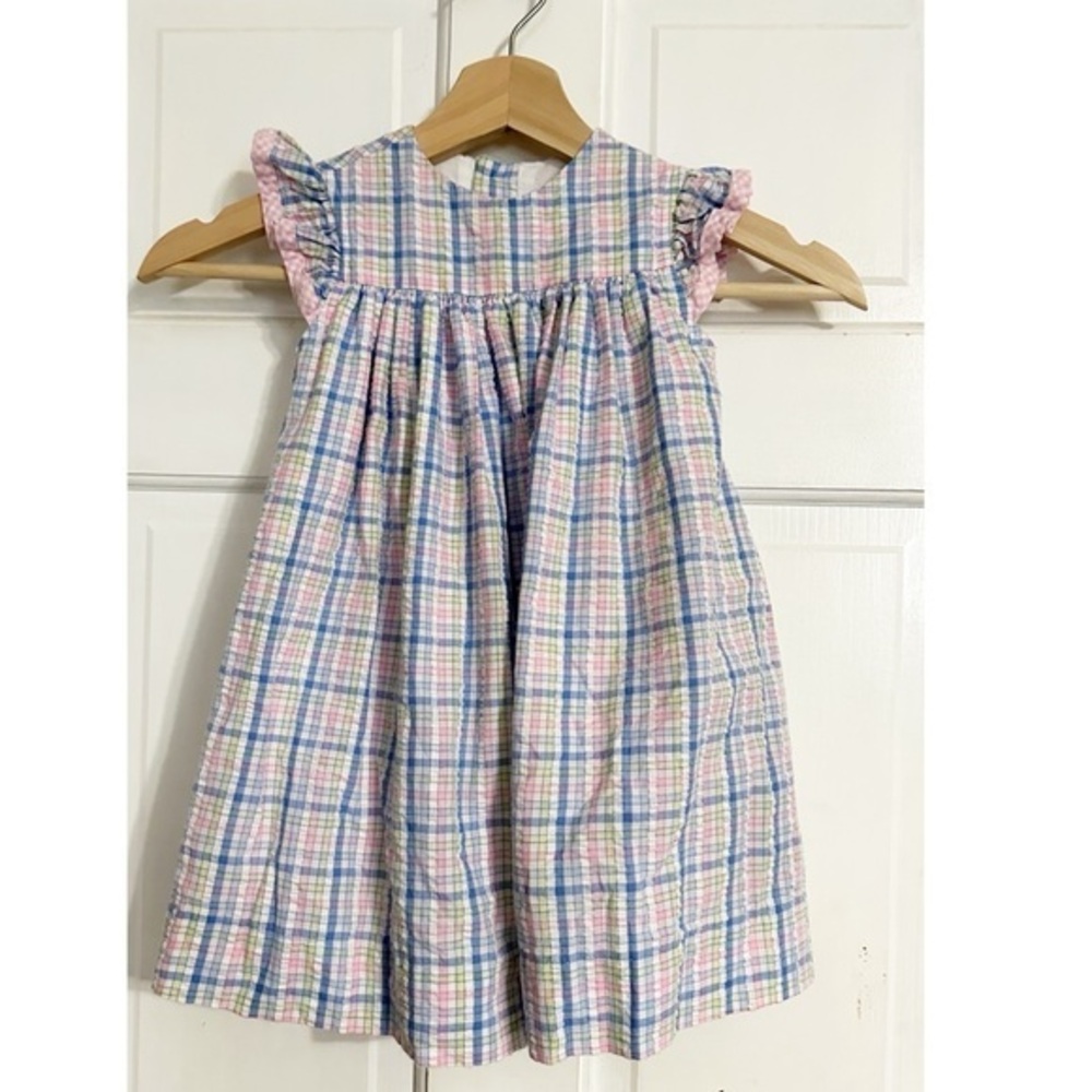 Bailey Boys Augusta Plaid Dress Sz 18MTS
